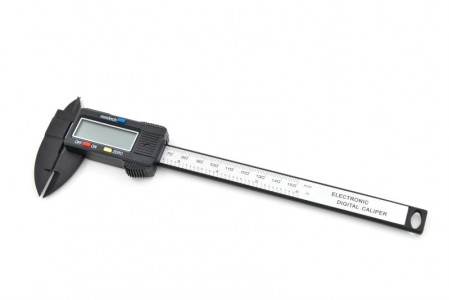 CARBON FIBER ΨΗΦΙΑΚΟ ΠΑΧΥΜΕΤΡΟ 150MM OEM 