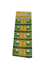 10 ΜΠΑΤΑΡΙΕΣ ΤΥΠΟΥ AG3 392A CX41 LR41W