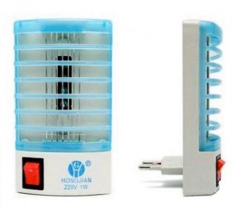 MINI ΗΛΕΚΤΡΙΚΟ ΕΝΤΟΜΟΚΤΟΝΟ LED 1W & ΦΩΤΙΣΤΙΚΟ ΝΥΧΤΟΣ - OEM G354B