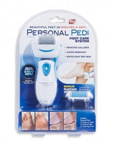 ΗΛΕΚΤΡΙΚΗ ΛΙΜΑ ΠΟΔΙΩΝ ΜΕ 2 ΚΕΦΑΛΕΣ PERSONAL PEDI