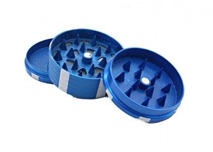 GRINDER - ΜΕΤΑΛΛΙΚΟΣ ΤΡΙΦΤΗΣ ΚΑΠΝΟΥ 2 ΕΠΙΠΕΔΩΝ ΜΕ ΣΙΤΑ ΔΙΑΜΕΤΡΟΥ 50ΜΜ GR4688