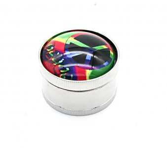 GRINDER - ΜΕΤΑΛΛΙΚΟΣ ΤΡΙΦΤΗΣ ΚΑΠΝΟΥ 3 ΕΠΙΠΕΔΩΝ ΜΕ ΣΙΤΑ ΔΙΑΜΕΤΡΟΥ 50ΜΜ GR4702