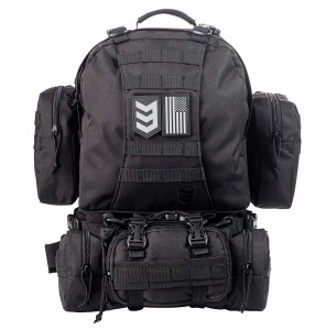 XXXL SUPER HEAVY DUTY ΣΑΚΙΔΙΟ ΠΛΑΤΗΣ MOLLE 1+3 SLA 60L