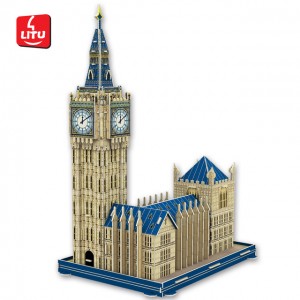 ΠΑΖΛ 3D BIG BEN 77 ΚΟΜΜΑΤΙΑ LITU