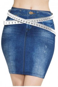 ΦΟΥΣΤΑ ΤΖΙΝ ΕΛΑΣΤΙΚΗ ΧΩΡΙΣ ΚΟΥΜΠΙΑ TRIM N SLIM SKIRT