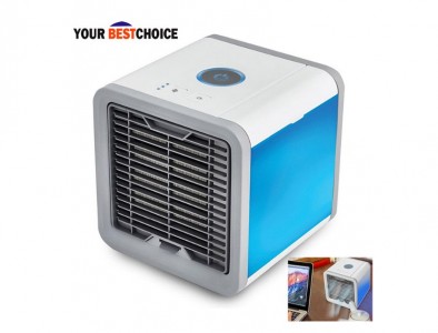 ΦΟΡΗΤΟ ΚΛΙΜΑΤΙΣΤΙΚΟ USB COOL DOWN EVAPORATIVE AIR COOLER - ΑΝΕΜΙΣΤΗΡΑΣ ΥΔΡΟΝΕΦΩΣΗΣ & ΥΓΡΑΝΤΗΡΑΣ ΜΕ ΤΕΧΝΟΛΟΓΙΑ ΕΞΑΤΜΙΣΗΣ
