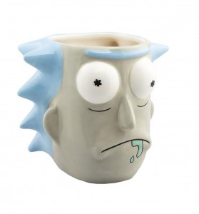 XL ΚΕΡΑΜΙΚΗ ΚΟΥΠΑ RICK AND MORTY 3D RICK MUG 500ML