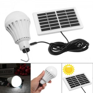 ΦΟΡΗΤΗ ΗΛΙΑΚΗ LED ΛΑΜΠΑ 5W ΜΕ USB   DG-6028