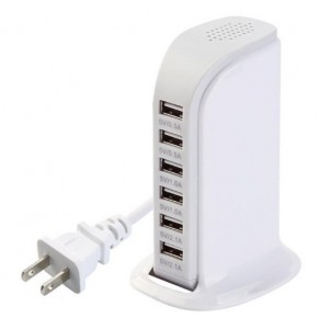 ΣΤΑΘΜΟΣ ΦΟΡΤΙΣΗΣ USB HUB 30W ME 6 ΘΥΡΕΣ