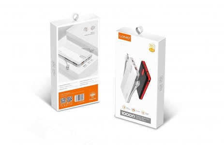  ΙΣΧΥΡΟ POWER BANK 10000 MAH ΜΕ MICRO / ΤΥΠΟΣ C /IPHONE ΘΥΡΑ 37W- LDNIO PL1013