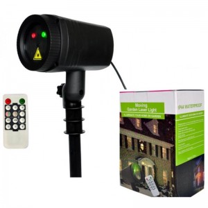 ΑΔΙΑΒΡΟΧΟΣ IP44 PROJECTOR ΝΥΧΤΕΡΙΝΟΣ ΧΡΙΣΤΟΥΓΕΝΝΙΑΤΙΚΟΣ ΦΩΤΙΣΜΟΣ LASER ΜΕ ΠΟΛΛΑ ΣΧΕΔΙΑ LSZ