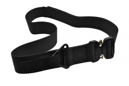 ΑΝΔΡΙΚΗ ΖΩΝΗ ΣΤΡΑΤΙΩΤΙΚΟΥ ΤΥΠΟΥ ΣΕ ΜΑΥΡΟ ΧΡΩΜΑ  - KZN-7777