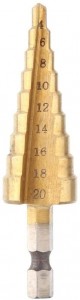 HSS OURISI ΤΡΥΠΑΝΙ ΚΩΝΙΚΟ ΚΛΙΜΑΚΩΤΟ 4-20MM - HSS-120