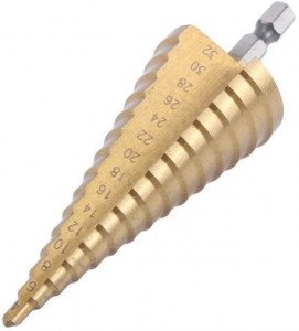 HSS OURISI ΤΡΥΠΑΝΙ ΚΩΝΙΚΟ ΚΛΙΜΑΚΩΤΟ 4-32MM - HSS-132