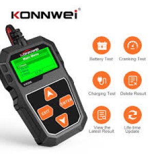 ΕΛΕΓΚΤΗΣ ΜΠΑΤΑΡΙΑΣ ΑΥΤΟΚΙΝΗΤΟΥ 12V KONWEI -  KW208