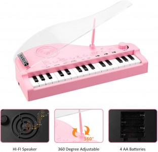 ΠΟΛΥΛΕΙΤΟΥΡΓΙΚΟ BLUETOOTH ΜΟΥΣΙΚΟ ΠΙΑΝΟ  - MINI PIANO