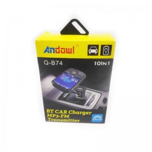 ΠΟΜΠΟΣ MP3 FM BLUETOOTH ΑΝΑΠΤΗΡΑ ΑΥΤΟΚΙΝΗΤΟΥ ANDOWL - Q-B74