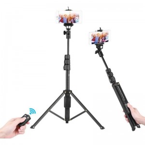 ΑΣΥΡΜΑΤΟ BLUETOOTH ΠΤΥΣΣΟΜΕΝΟ SELFIE STICK & ΤΡΙΠΟΔΟ ΜΕ ΧΕΙΡΙΣΤΗΡΙΟ ANDOWL - QL-1388