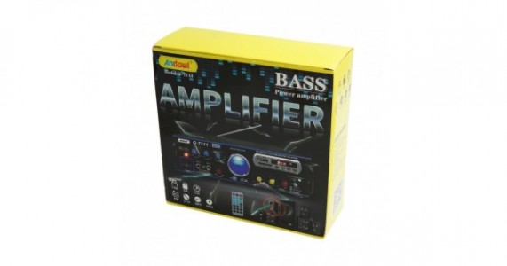 ΕΝΙΣΧΥΤΗΣ ΜΠΑΣΟΥ BASS AMPLIFIER 160W LCD-FM RADIO - Q-T111
