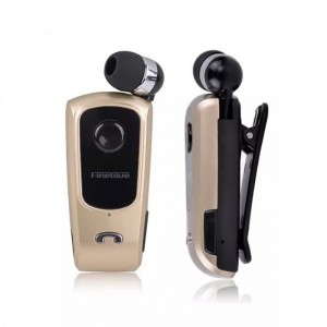 ΑΚΟΥΣΤΙΚΟ BLUETOOTH HANDS FREE ΣΕ ΧΡΥΣΟ ΧΡΩΜΑ FINEBLUE - F920