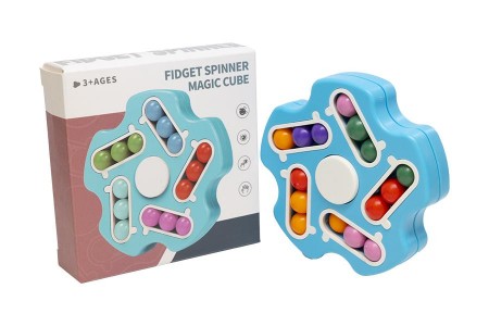 FIDGET SPINNER ΣΕ ΡΟΖ ΧΡΩΜΑ - MAGIC CUBE
