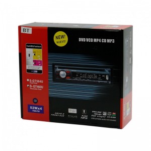 ΗΧΟΣΥΣΤΗΜΑ ΑΥΤΟΚΙΝΗΤΟΥ 1 DIN MP3 PLAYER CD/MP3/USB - S-GT460U