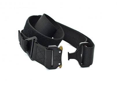 ΑΝΔΡΙΚΗ ΖΩΝΗ ΣΤΡΑΤΙΩΤΙΚΟΥ ΤΥΠΟΥ ΣΕ ΜΑΥΡΟ ΧΡΩΜΑ -  1546