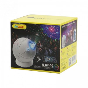ΦΩΤΟΡΥΘΜΙΚΟ MINI ΠΡΟΤΖΕΚΤΟΡΑΣ RGB ANDOWL - Q-RG50