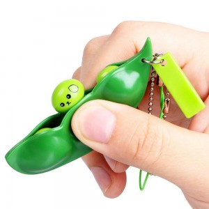 ΠΑΙΧΝΙΔΙ ΣΙΛΙΚΟΝΗΣ FIDGET SENSORY ΜΕ ΦΑΣΟΛΑΚΙΑ EDAMAME - BPF BEAN