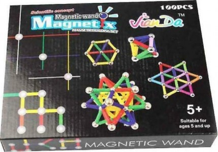 ΠΑΙΧΝΙΔΙ ΜΑΓΝΗΤΙΚΗ ΚΑΤΑΣΚΕΥΗ 100 ΚΟΜΜΑΤΙΑ - MAGNETIX