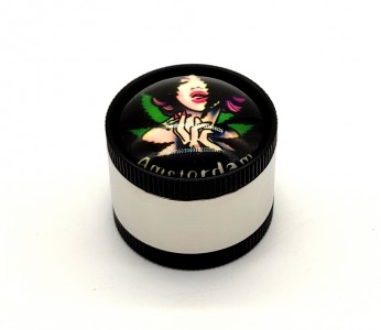 GRINDER GR3469 - ΜΕΤΑΛΛΙΚΟΣ ΤΡΙΦΤΗΣ ΚΑΠΝΟΥ 3 ΕΠΙΠΕΔΩΝ ΜΕ ΣΙΤΑ ΚΑΙ ΔΙΑΜΕΤΡΟ 28ΜΜ GR3469