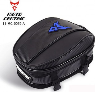 CARBON ΥΠΕΡΑΝΘΕΚΤΙΚΟ ΑΔΙΑΒΡΟΧΟ ΜΑΓΝΗΤΙΚΟ TANK BAG ΣΕ ΜΠΛΕ ΧΡΩΜΑ 4 ΣΕ 1 ΠΟΥ ΓΙΝΕΤΑΙ ΤΣΑΝΤΑΚΙ ΩΜΟΥ 15 ΛΙΤΡΑ MOTOCENTRIC 0079