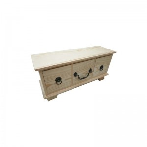 ΞΥΛΙΝΗ ΣΥΡΤΑΡΙΕΡΑ ΜΕ 3 ΣΥΡΤΑΡΙΑ 30X10×14CM KSK1