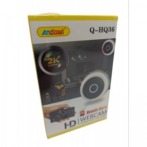 ΚΡΥΦΗ ΚΑΜΕΡΑ ΠΑΡΑΚΟΛΟΥΘΗΣΗΣ HD WEBCAM WIFI ANDOWL Q-HQ36 ΜΑΥΡΗ