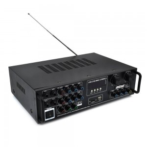 ΕΝΙΣΧΥΤHΣ ΜΕ ΛΕΙΤΟΥΡΓIΑ KARAOKE 300W 5.1 BLUETOOTH, USB, FM, MP3 ANDOWL Q-GF777 ΣΕ ΜΑYΡΟ ΧΡΩΜΑ