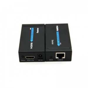 HDMI EXTENDER ANGA 60M 1x UTP CAT5e/6 ΚΑΛΩΔΙΟ 1080P ANDOWL - Q-HD6
