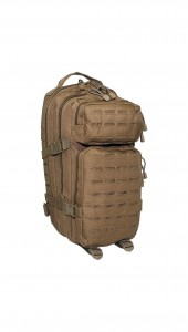 ΣΑΚΙΔΙΟ ΠΛΑΤΗΣ ΣΤΡAΤΙΩΤΙΚΟ LASER CUT MOLLE 25L ΣΕ ΚΑΦΕ ΧΡΩΜΑ - 253214