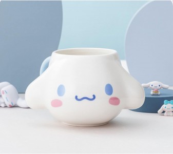 ΚΕΡΑΜΙΚΗ ΚΟΥΠΑ  Kawaii Cartoon My Melody Cinnamoroll Μπλε γαλαζιο 400ml 485x