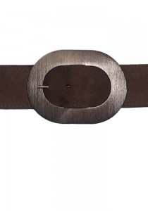 ΚΑΦΕ 60s ελαστική ζώνη suede Τon sur Τon brown