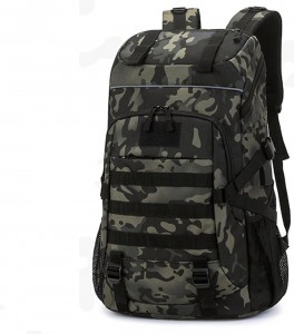 XL tactical molle Backpack Σακίδιο πλάτης 38,5 Λιτρα σε χρώμα Black camo Keshop OML8029
