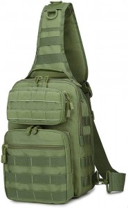 MOLLE πρασινη Ανδρική τσάντα ώμου, τακτική, στρατιωτική, κρυφή, για ταξίδια, πεζοπορία, υπαίθρια σπορ ΠΡ34
