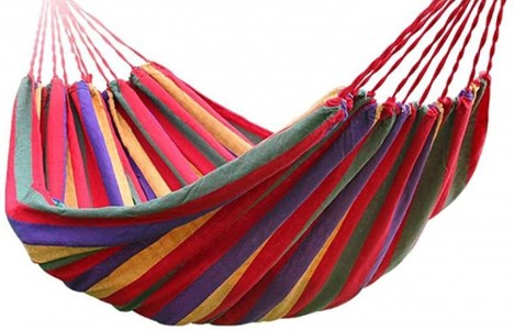80Χ190ΕΚ. HAMMOCK ΑΙΩΡΑ ΡΙΓΕ ΠΟΛΥΧΡΩΜΗ ΑΠΟ ΥΦΑΣΜΑ ΑΝΤΟΧΗΣ ΠΟΥ ΑΝΑΠΝΕΕΙ ΙΔΑΝΙΚΟ ΓΙΑ ΚΑΛΟΚΑΙΡΙ 4T8J