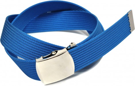 ΓΑΛΑΖΙΑ ΑΝΔΡΙΚΗ ΖΩΝΗ ΣΤΡΑΤΙΩΤΙΚΟΥ ΤΥΠΟΥ ONE SIZE 125ΕΚ. AS6000