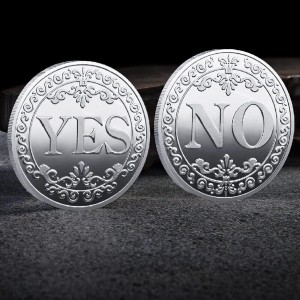 ΤΥΧΕΡΟ ΝΟΜΙΣΜΑ ΑΠΟΦΑΣΕΩΝ YES/NO COIN ΜΠΡΟΥΤΖΙΝΟ BD0288