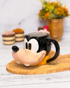 ΚΟΥΠΑ 3D GOOFY MAYRO ΚΕΡΑΜΙΚΗ 500ML μΕΓΑΛΗ ΚΟΥΠΑ 435ΔΦ