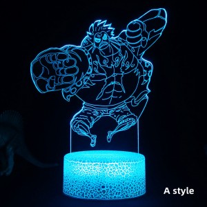 ΦΩΤΙΣΤΙΚΟ RGB USB LAMP LED LUFFY GEAR 4TH ONE PIECE MP75