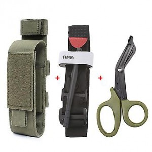 Molle XT ΠΡΑΣΙΝΟ ΣΤΡΑΤΟΥ Tourniquet ΣΕΤ IΣΧΑΙΜΙΚΗΣ ΠΕΡΙΔΕΣΗΣ  ΤΡΑΥΜΑΤΟΣ ΓΙΑ ΤΟ ΠΕΔΙΟ/ΕΚΤΑΚΤΗΣ ΑΝΑΓΚΗΣ/ΔΙΑΣΩΣΤΕΣ/ΑΝΑΡΗΧΕΙΤΕΣ/ΣΤΡΑΤΙΩΤΙΚΟΙ Pouch With Tourniquet & Shears Emergency  33456