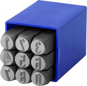 Πόντες Αριθμοί 0-9 5mm 9τμχ KAER 150054