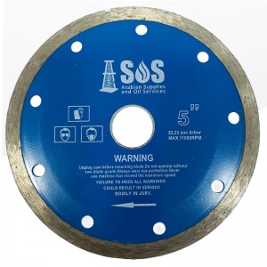 Διαμαντόδισκος πλακιδίων 125mm. 22,23 mm Arbor MAX.11000RPM KAER 