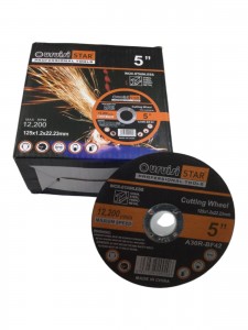 Uruisi Star Inox Δίσκος Kοπής 5 INCH 125mm MAX 12200 RPM A30R-BF42 KAER 0435